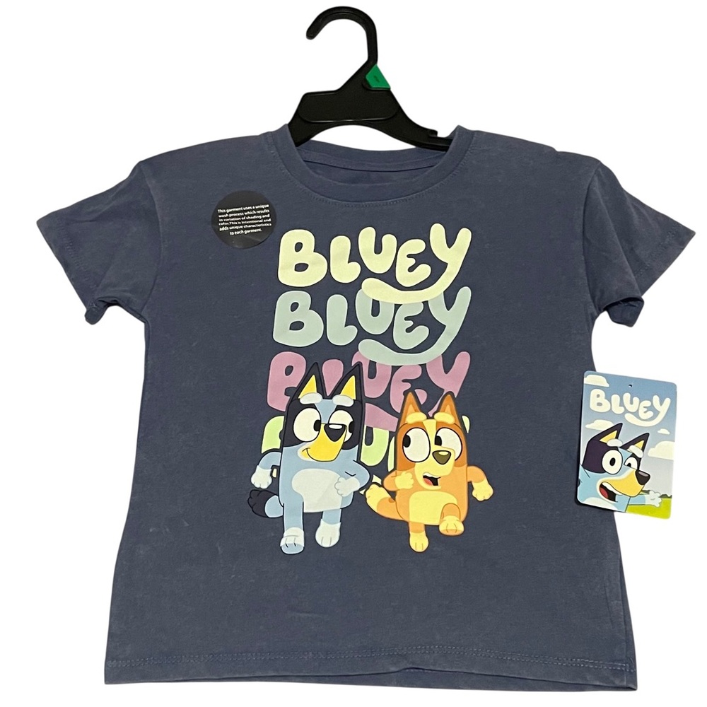Bluey Shirt  - 5T - Toddler Bluey & Bingo Graphic Tee - NWT
